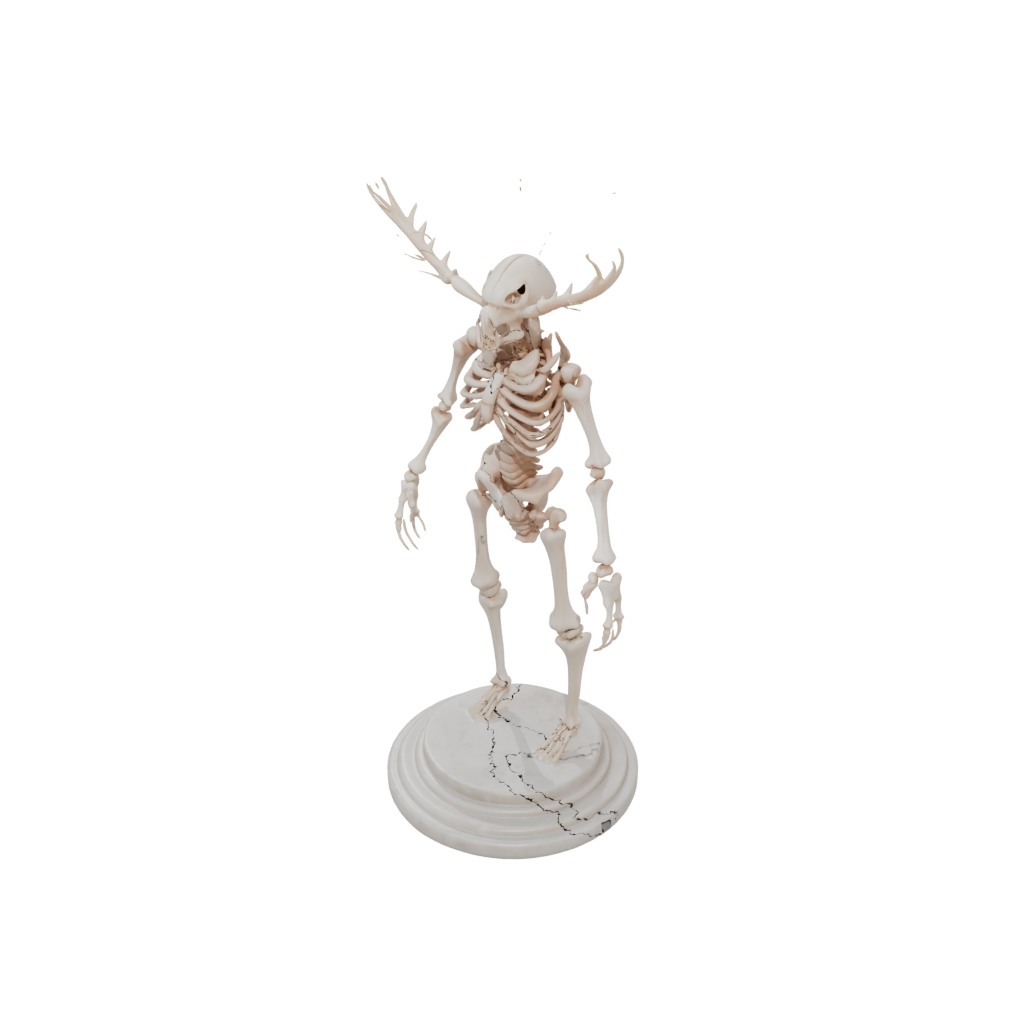 Marble Skeleton Flexi Lobster