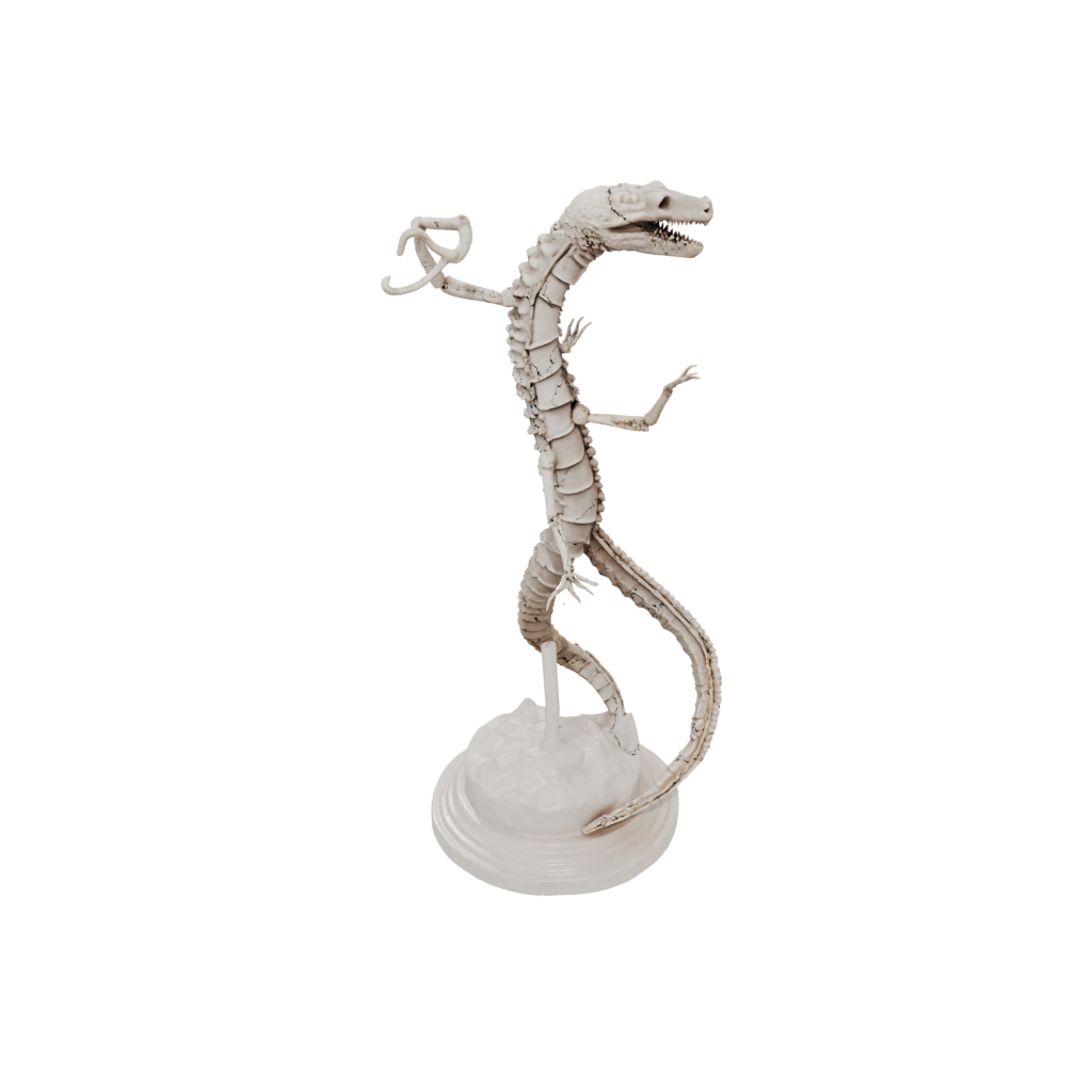 Marble Skeleton Flexi Rattlesnake