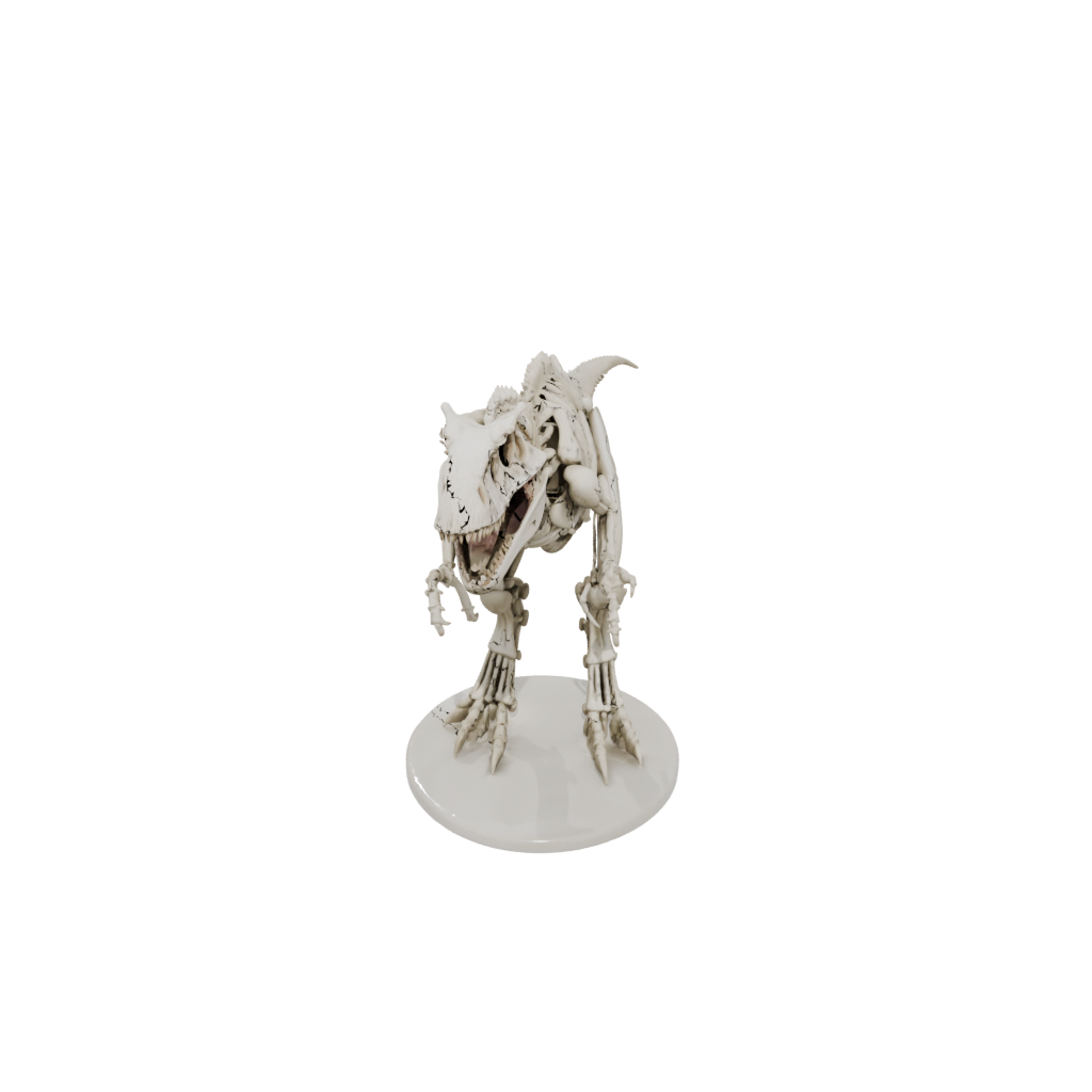 Marble Skeleton Flexi Tyrannosaurus Rex