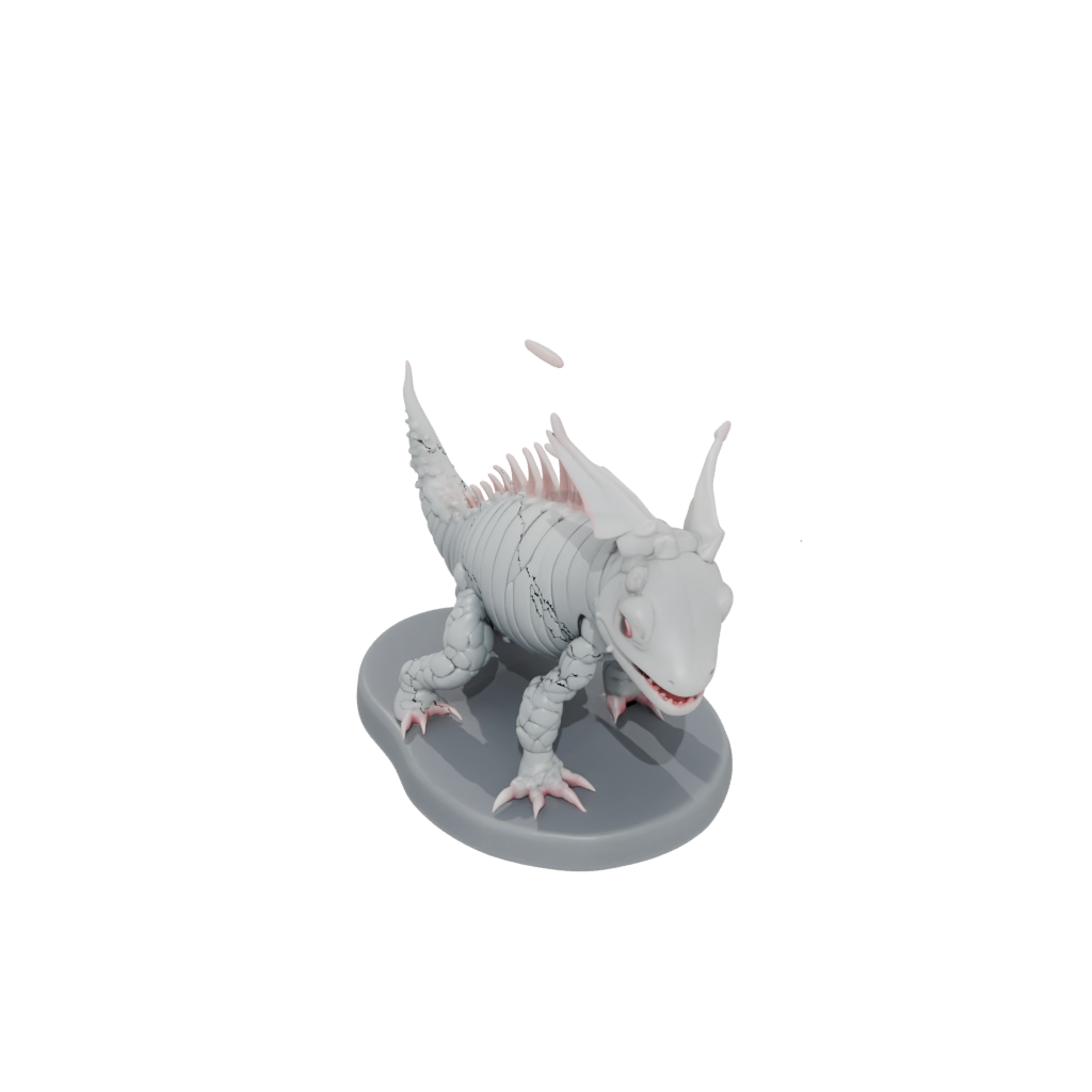 Mini Armored Flexi Axolotl
