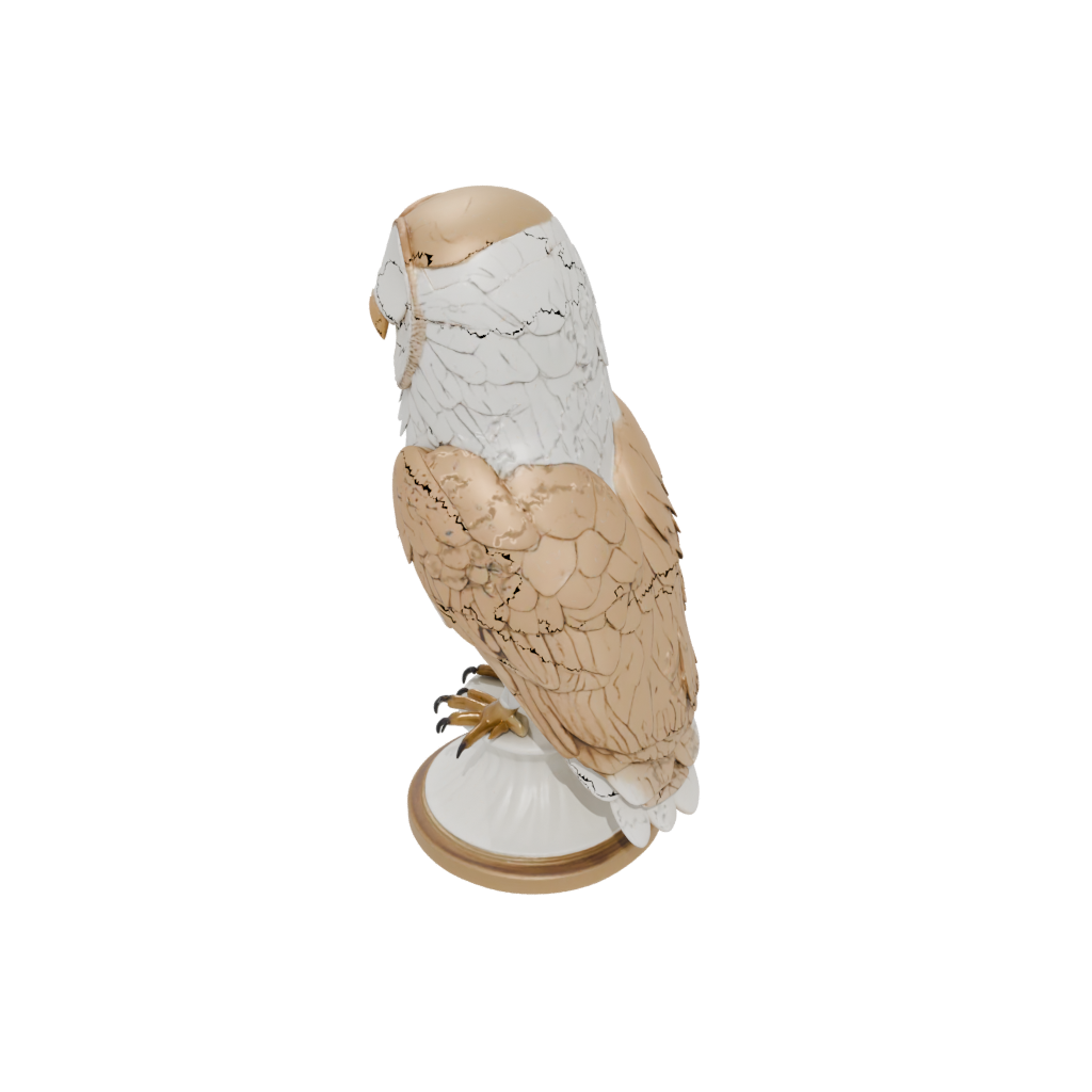 Mini Armored Flexi Barn Owl