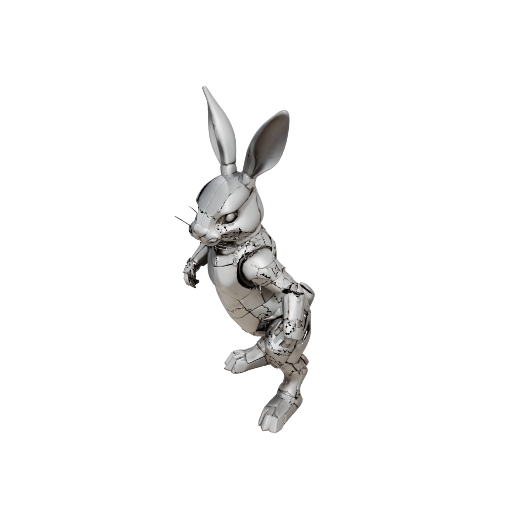 Mini Armored Flexi Bunny Rabbit