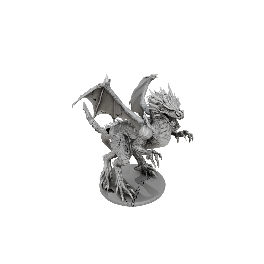 Mini Armored Flexi Dragon