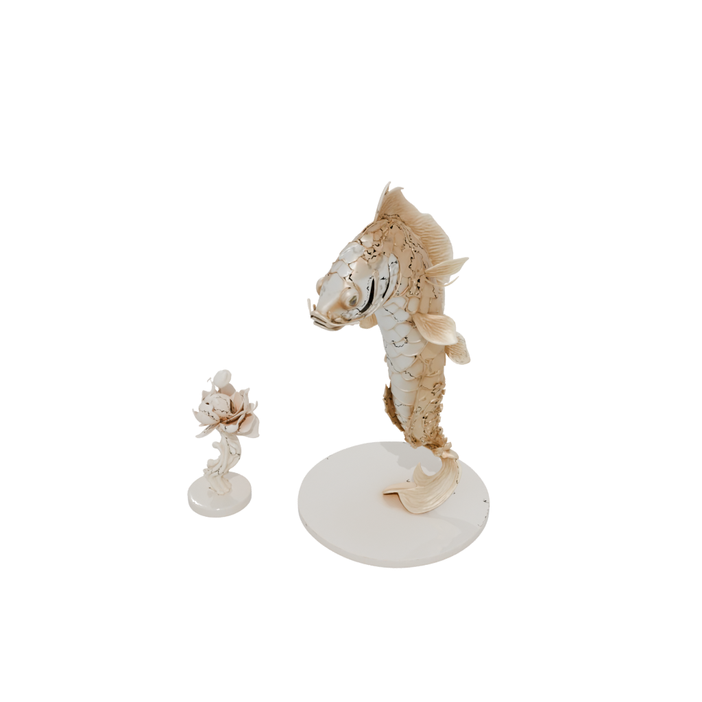 Mini Armored Flexi Koi Fish