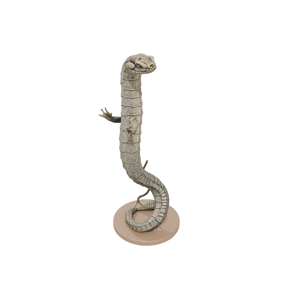 Mini Armored Flexi Rattlesnake