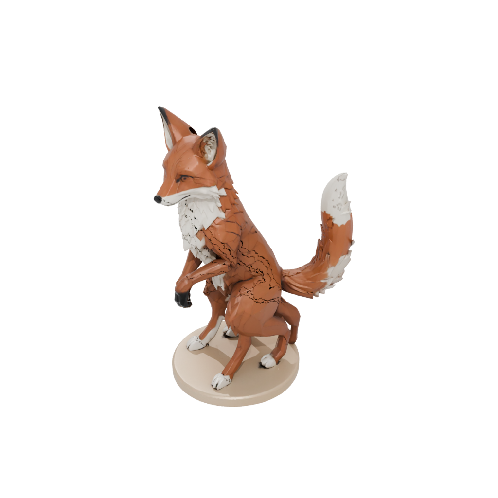 Mini Armored Flexi Red Fox