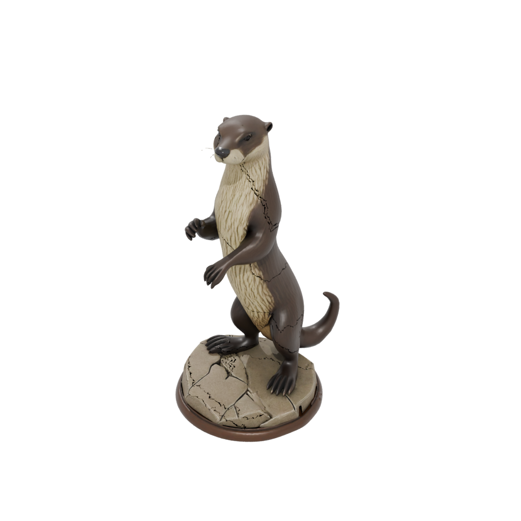 Mini Armored Flexi River Otter