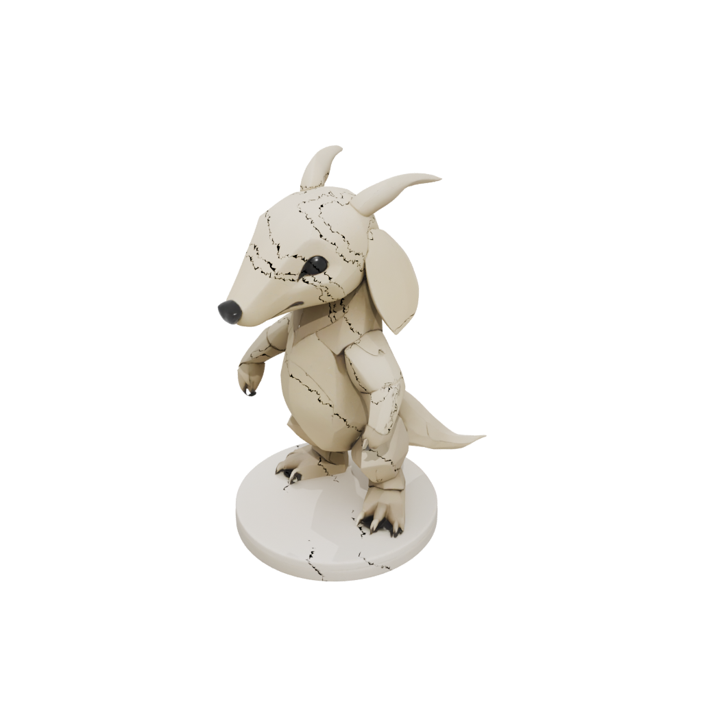 Mini Chibi Flexi Anteater