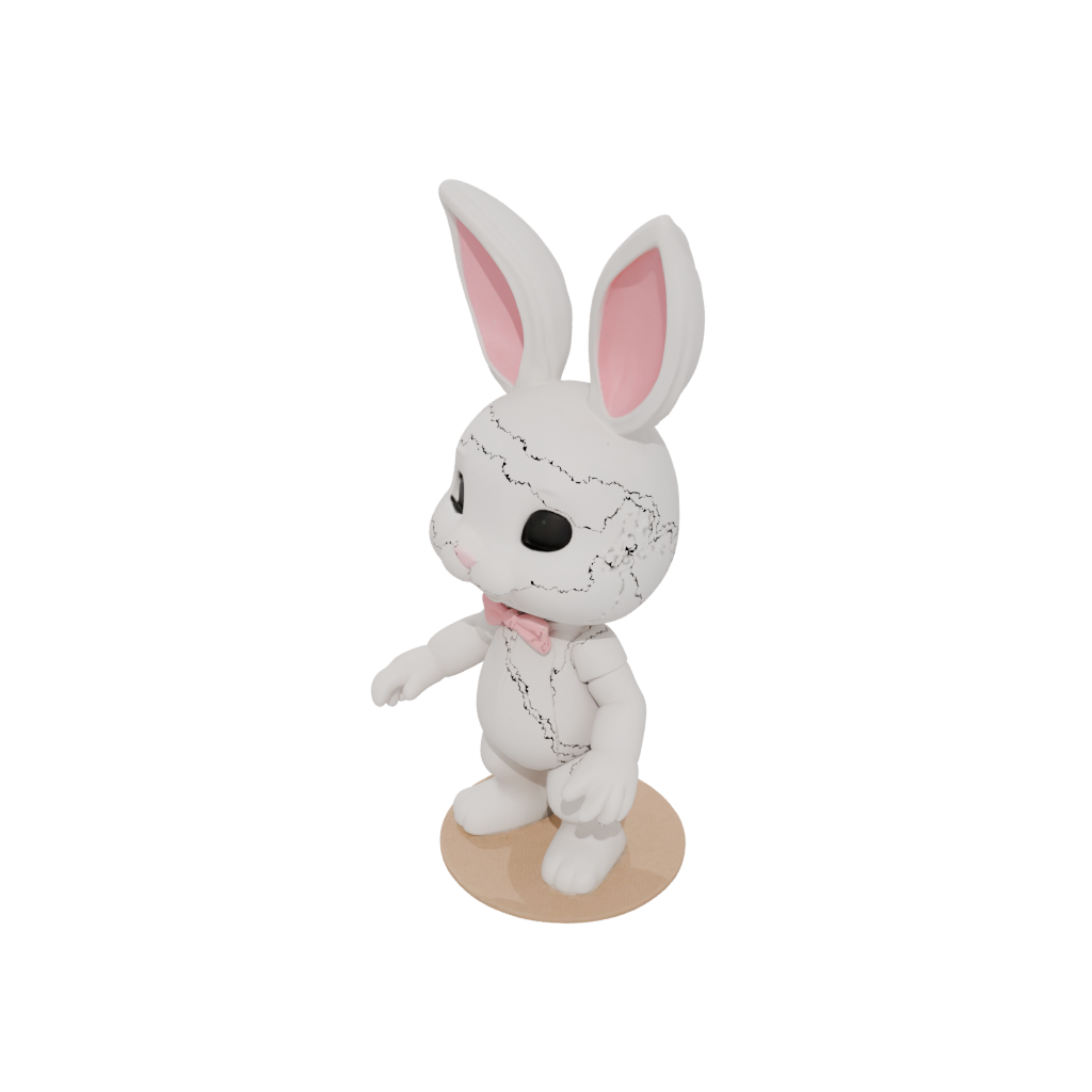Mini Chibi Flexi Bunny Rabbit
