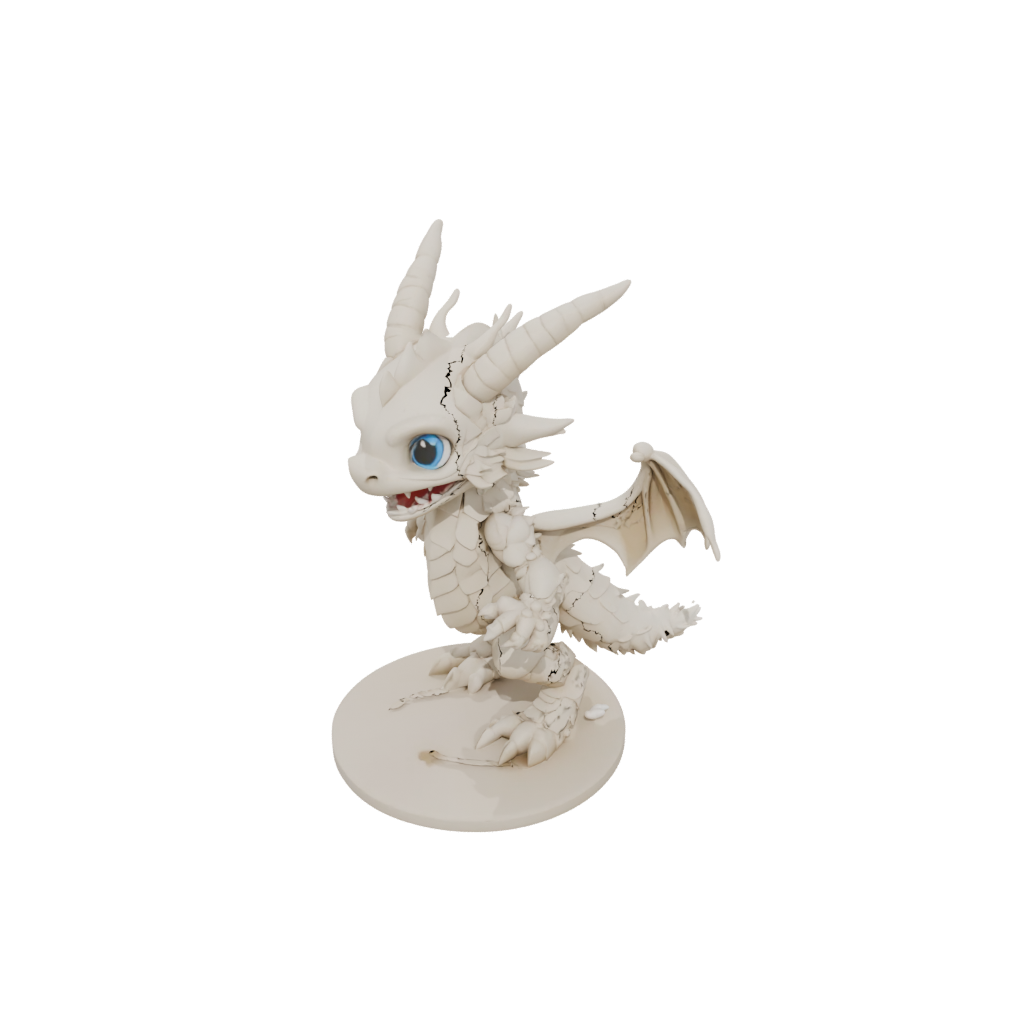 Mini Chibi Flexi Dragon