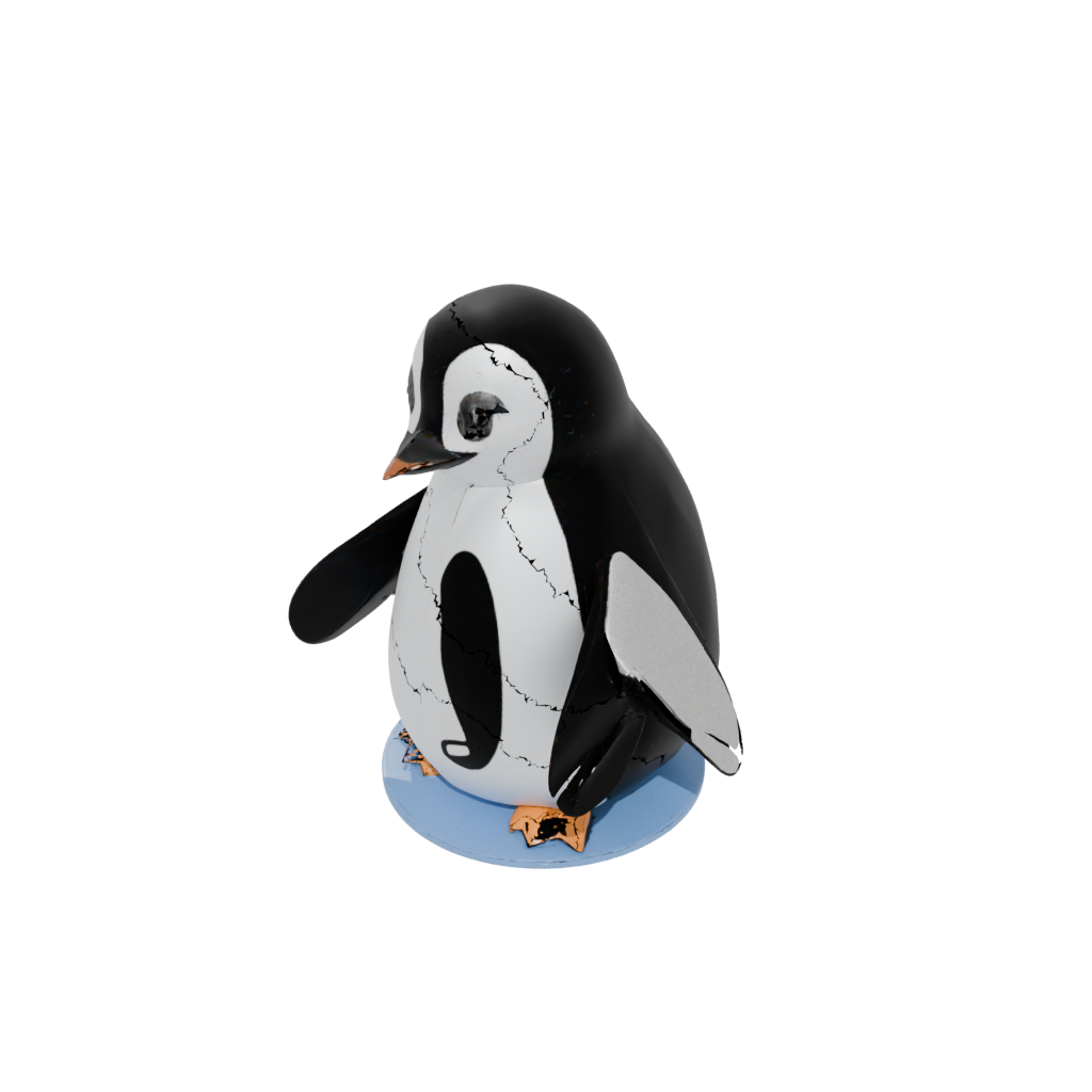 Mini Chibi Flexi Emperor Penguin