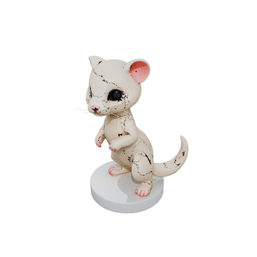 Mini Chibi Flexi Ferret