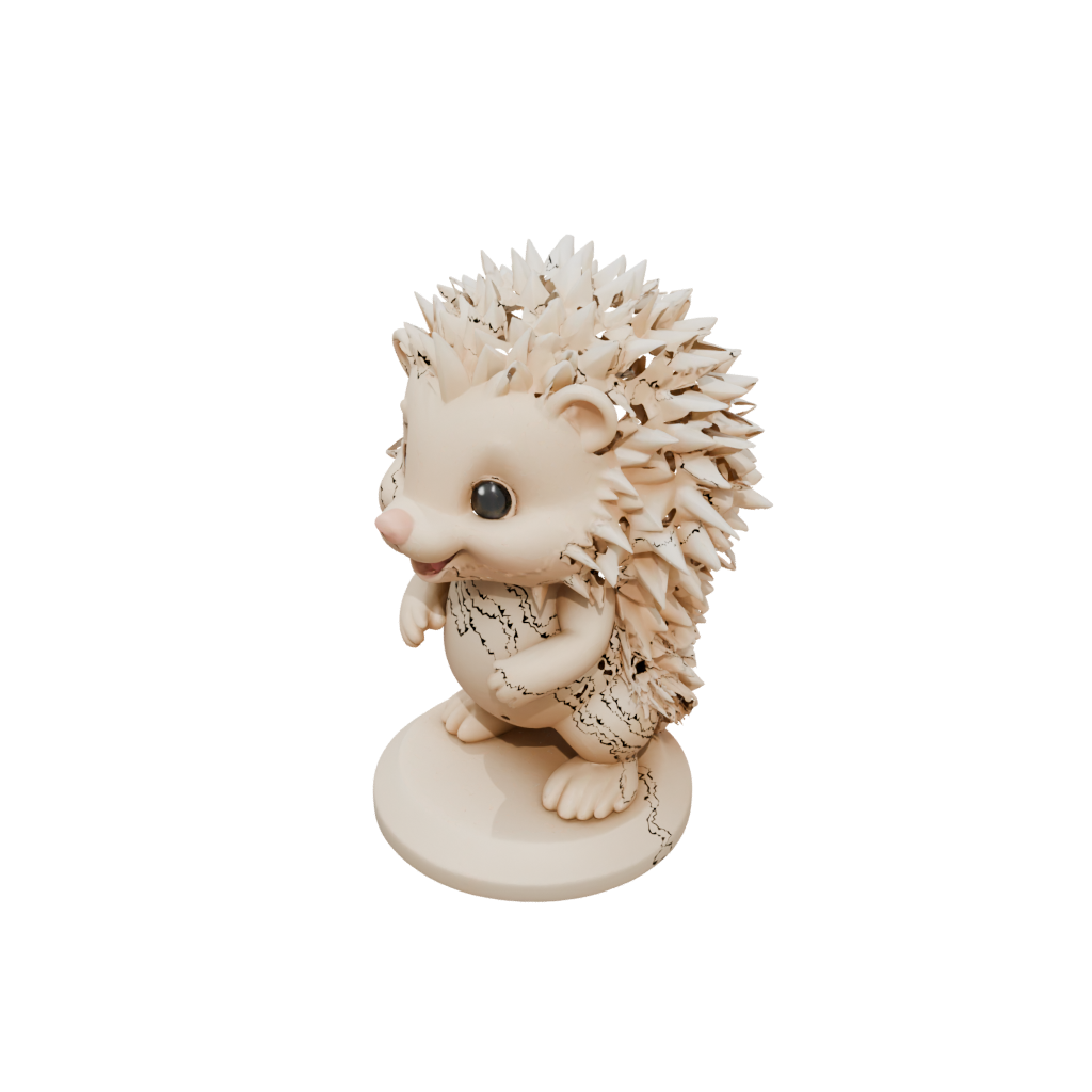 Mini Chibi Flexi Hedgehog