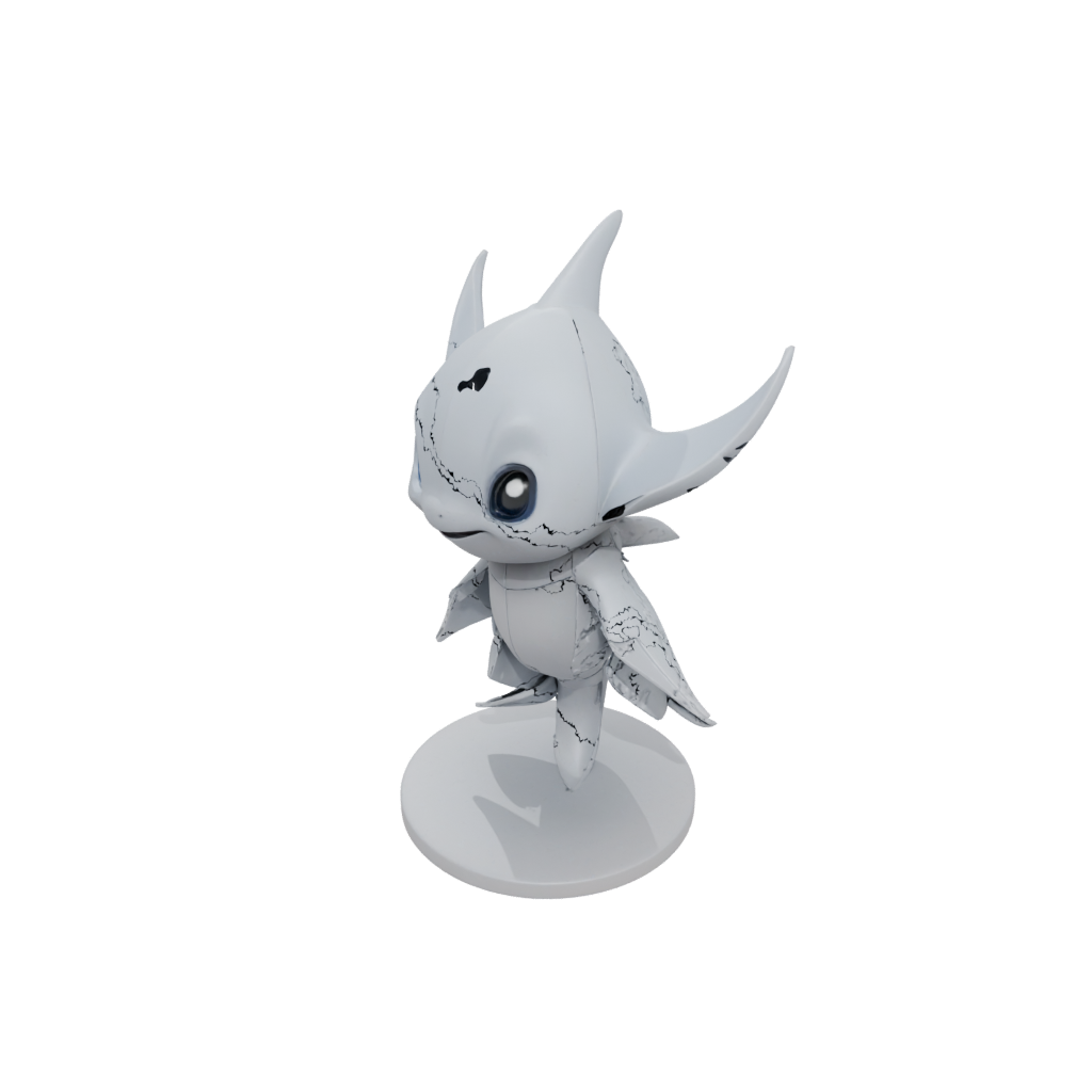 Mini Chibi Flexi Manta Ray