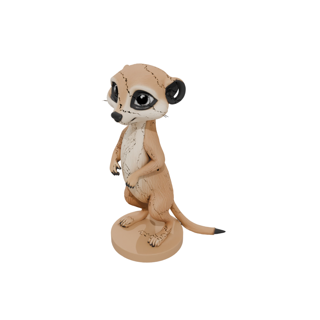 Mini Chibi Flexi Meerkat
