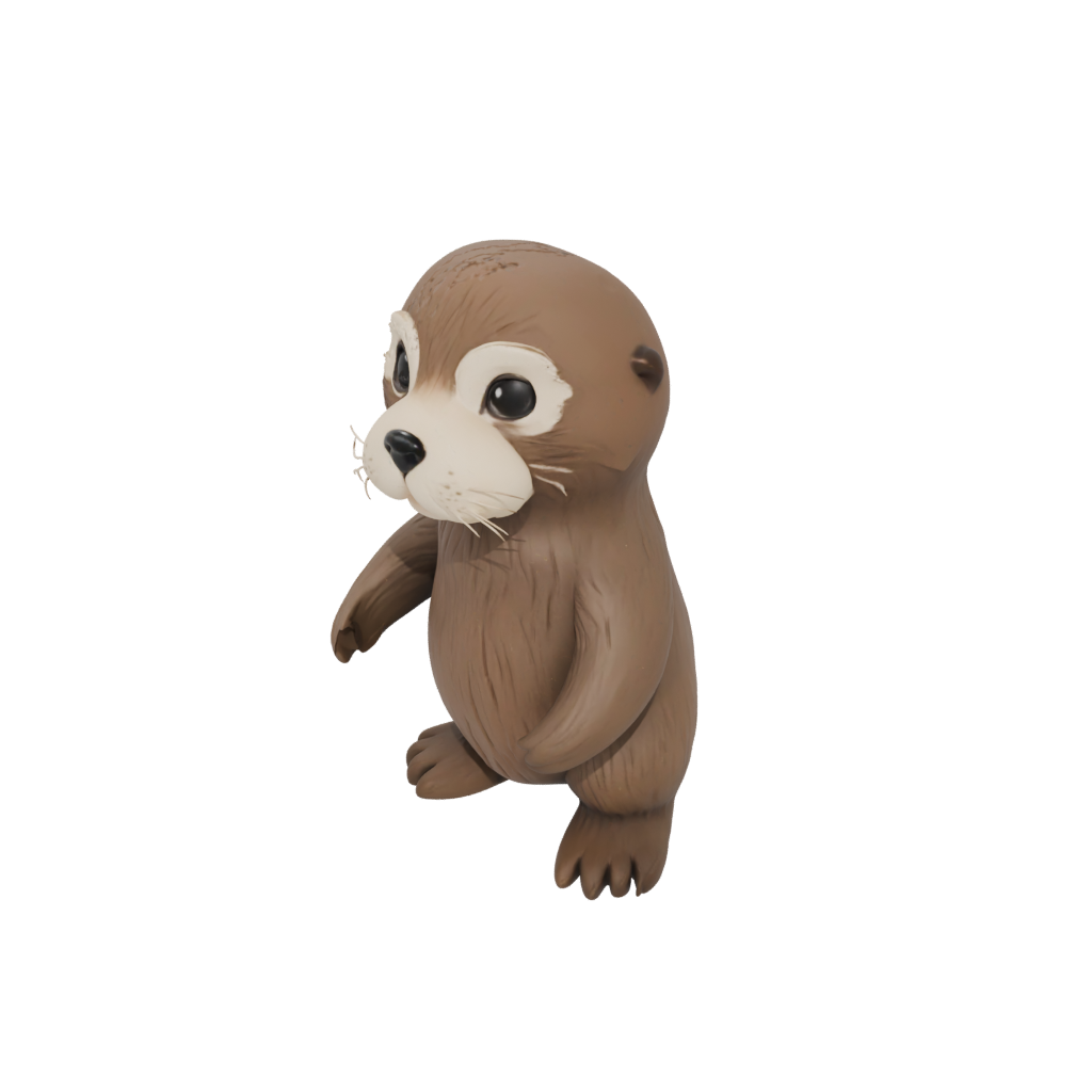 Mini Chibi Flexi Sea Otter