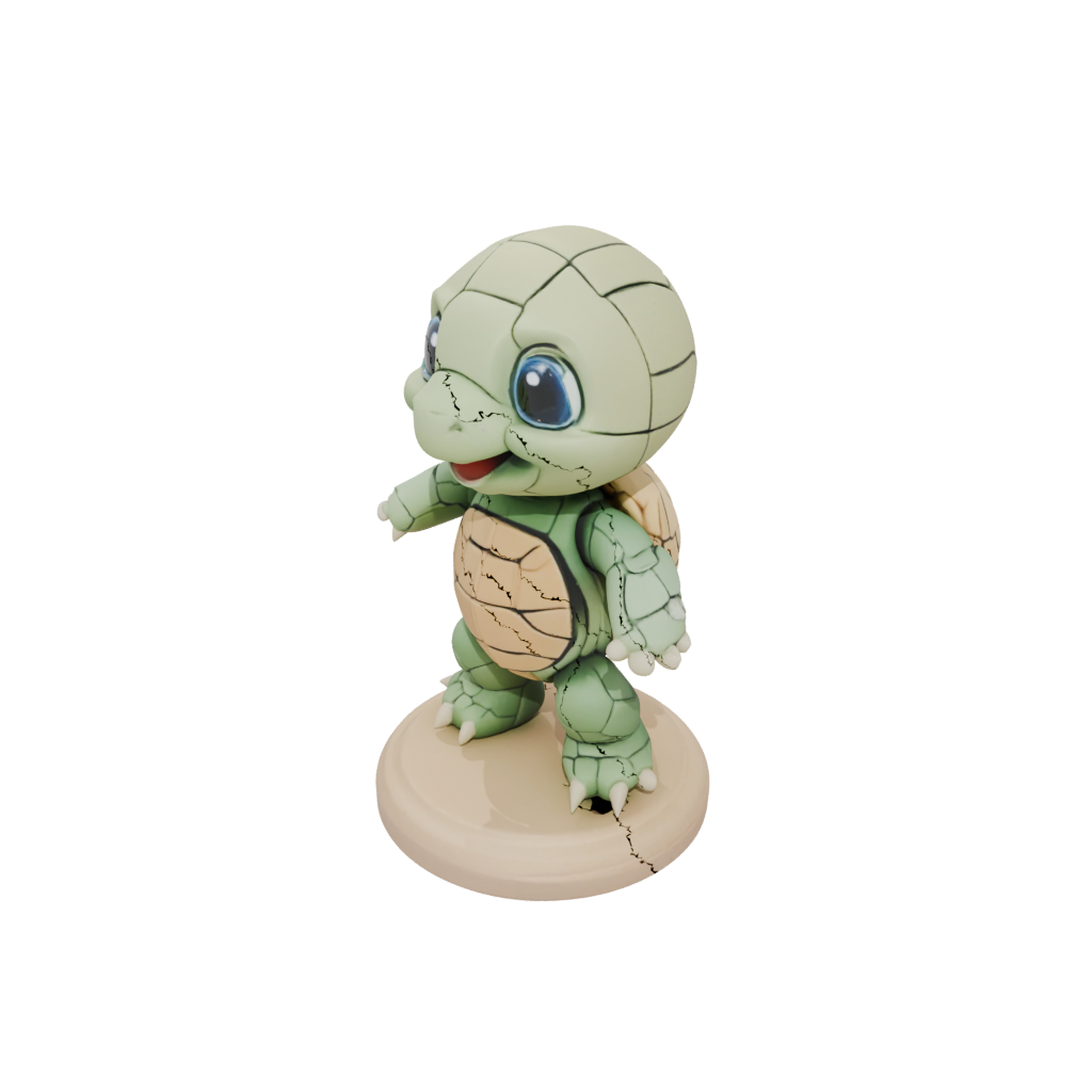 Mini Chibi Flexi Sea Turtle