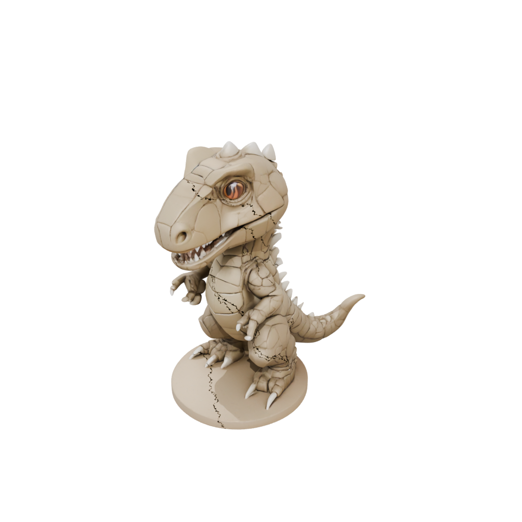 Mini Chibi Flexi Tyrannosaurus Rex