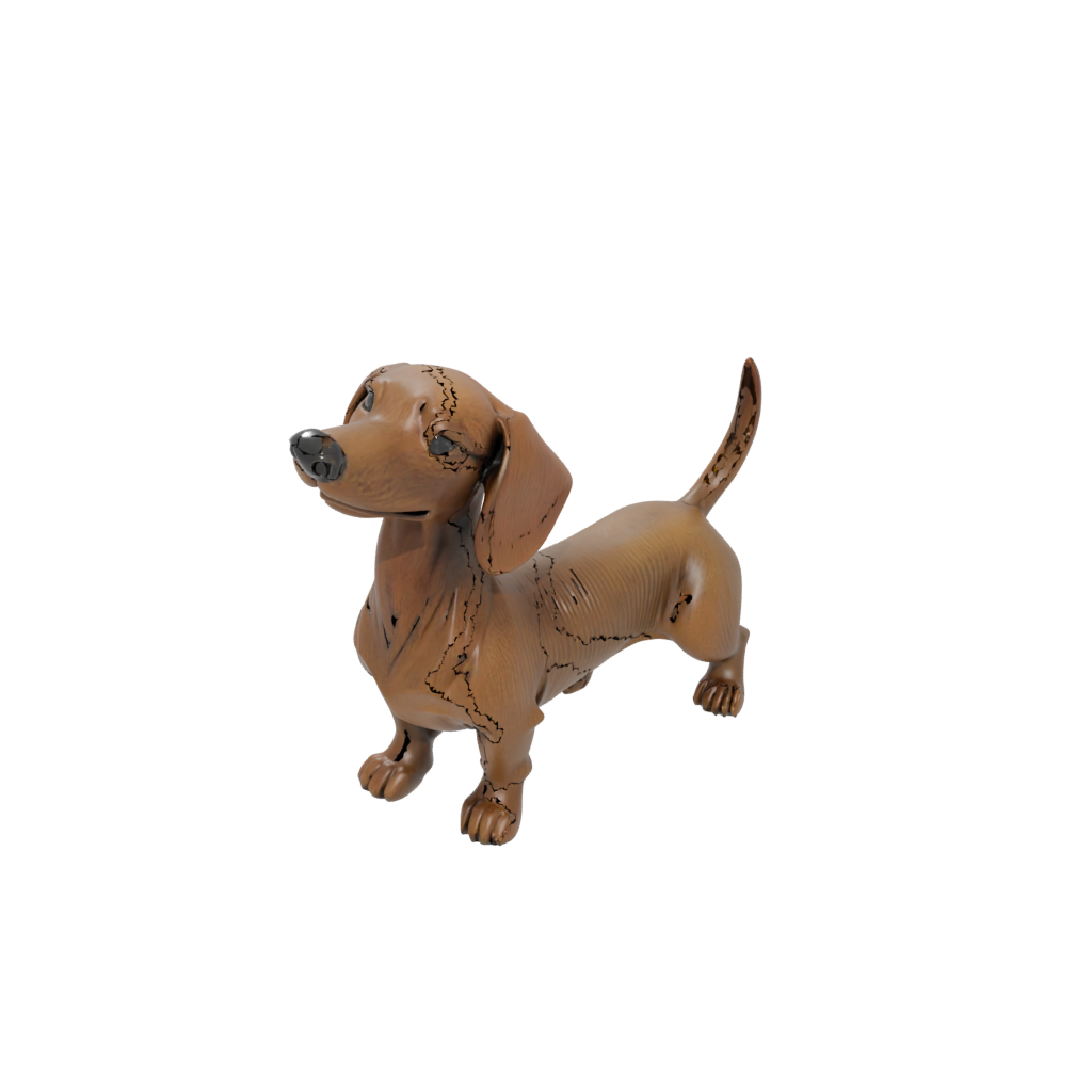 Mini Flexi Dachshund Dog