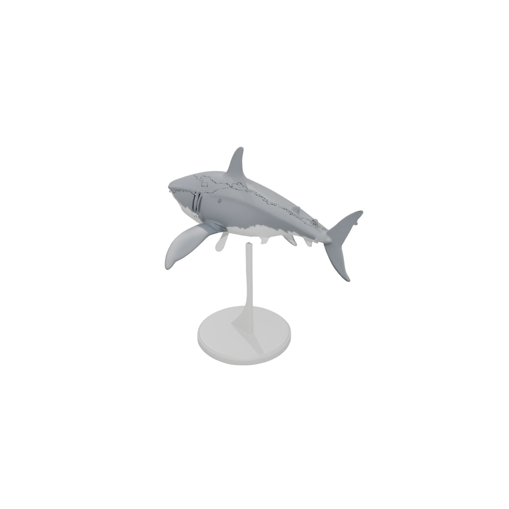Mini Flexi Great White Shark