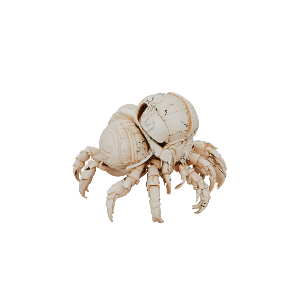 Mini Flexi Hermit Crab