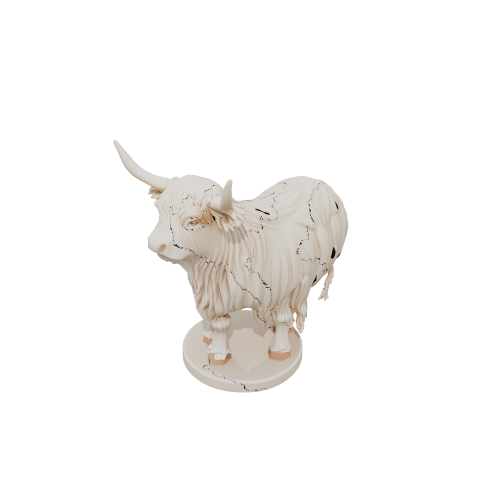 Mini Flexi Highland Cow