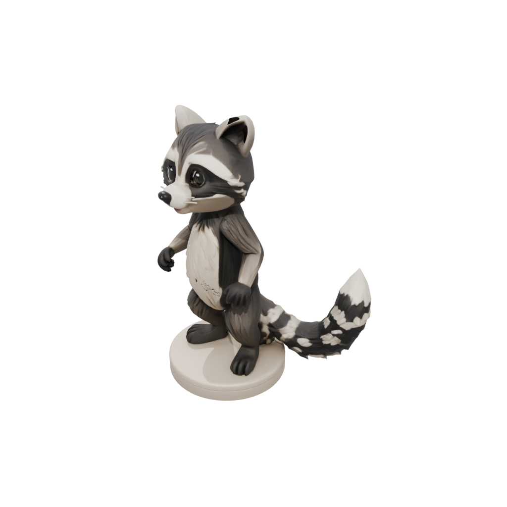 Mini Flexi Raccoon
