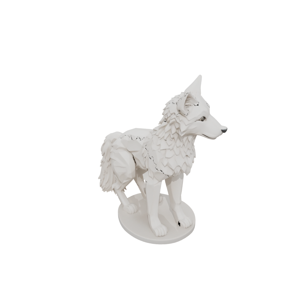 Mini Flexi Wolf Pup