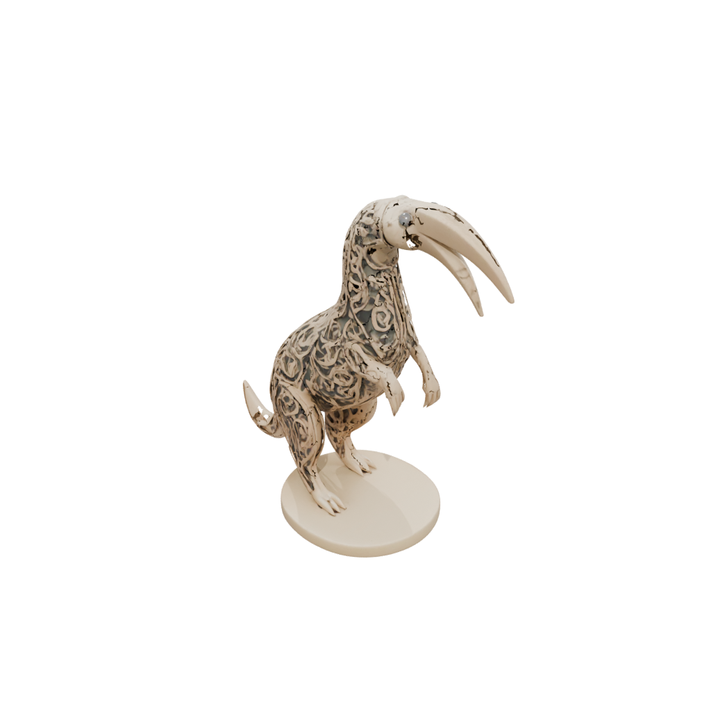 Mini Floral Flexi Anteater