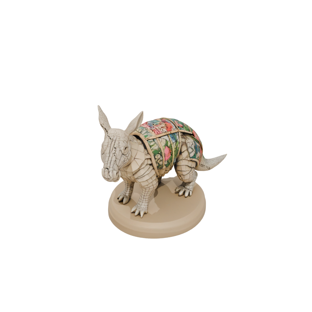 Mini Floral Flexi Armadillo