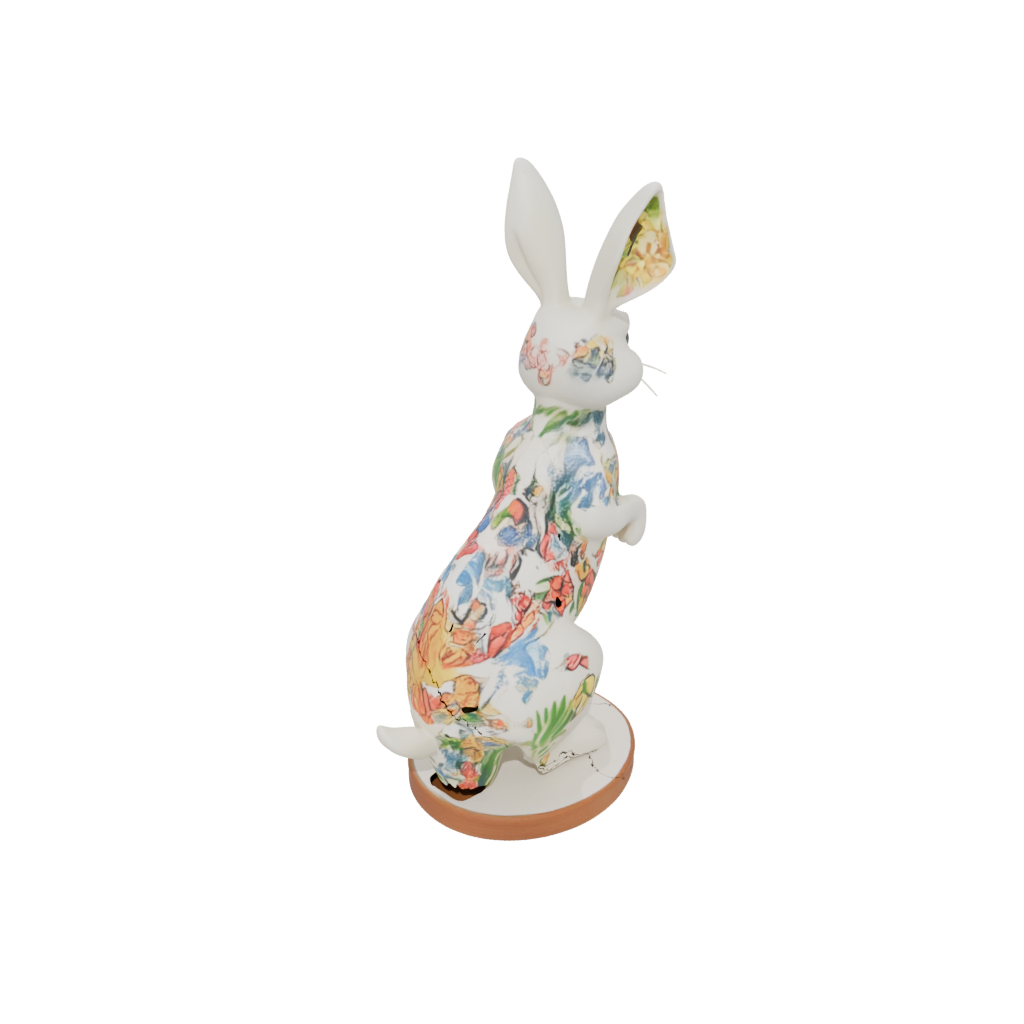 Mini Floral Flexi Bunny Rabbit