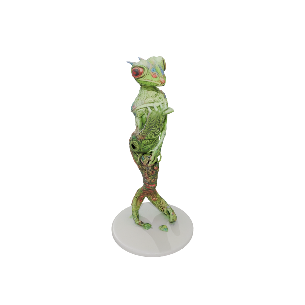 Mini Floral Flexi Chameleon