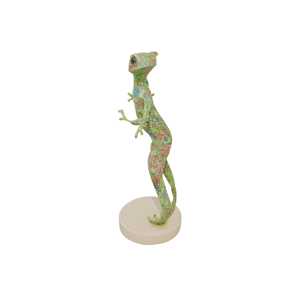 Mini Floral Flexi Gecko