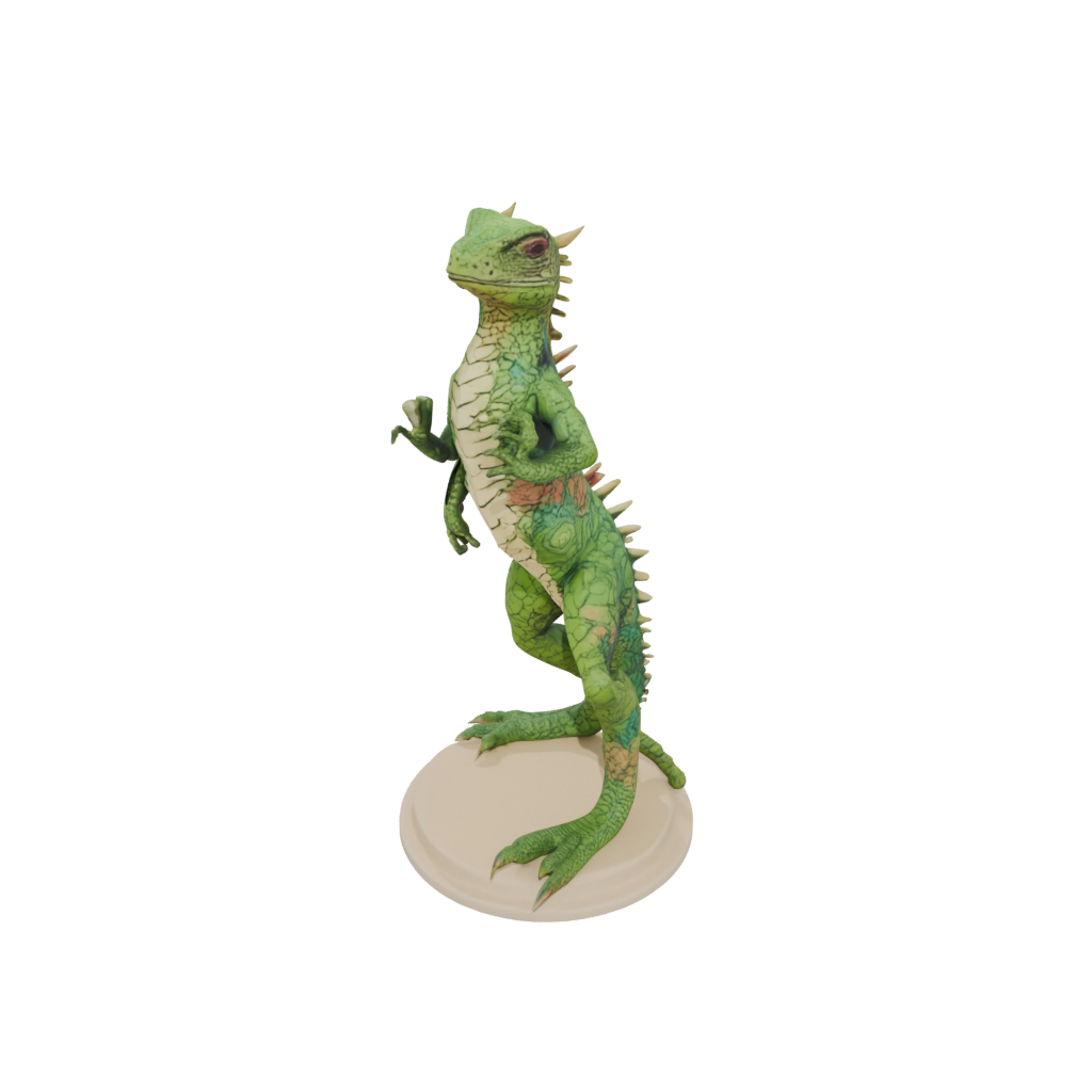 Mini Floral Flexi Iguana