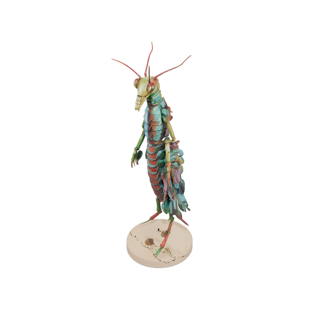 Mini Floral Flexi Mantis Shrimp