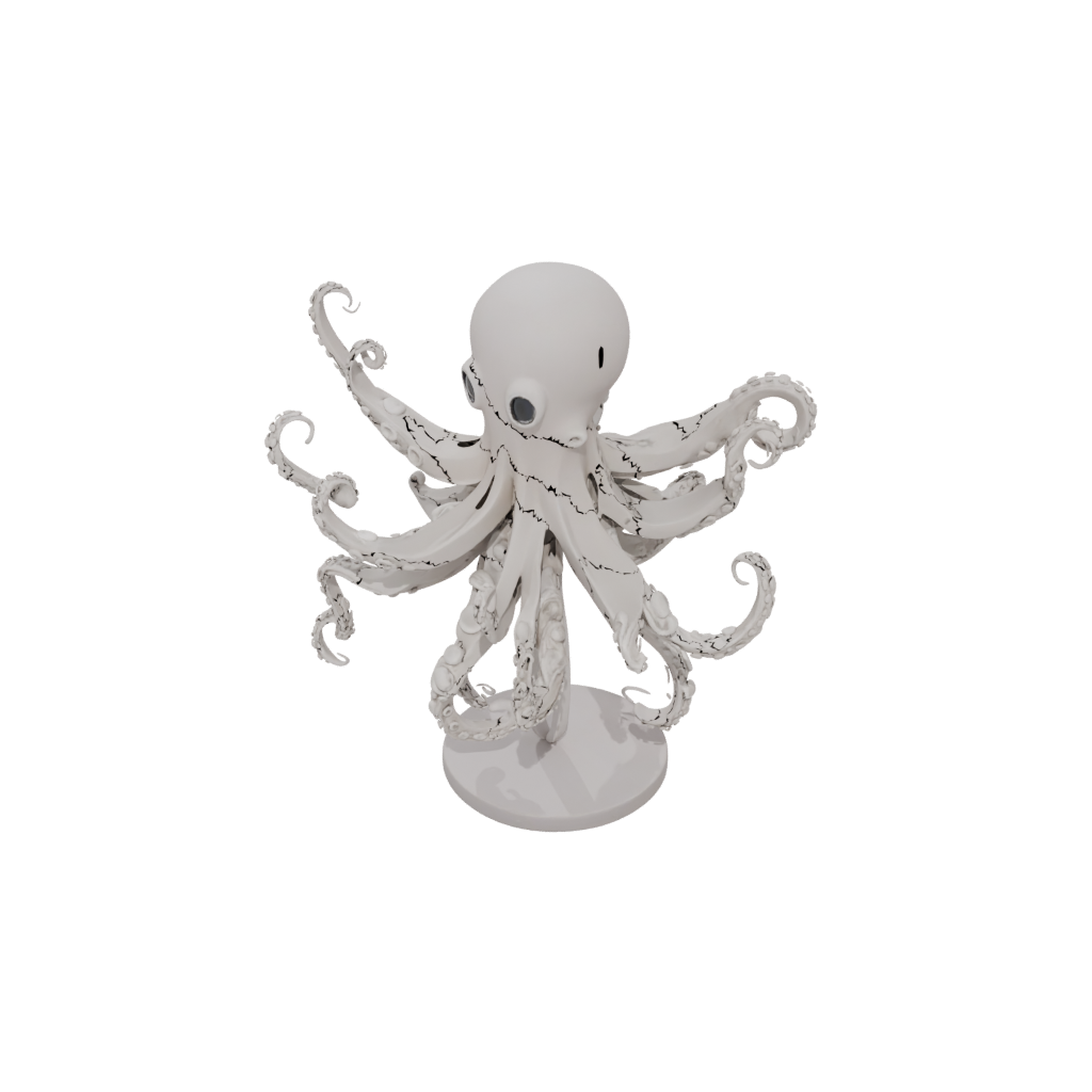 Mini Floral Flexi Octopus