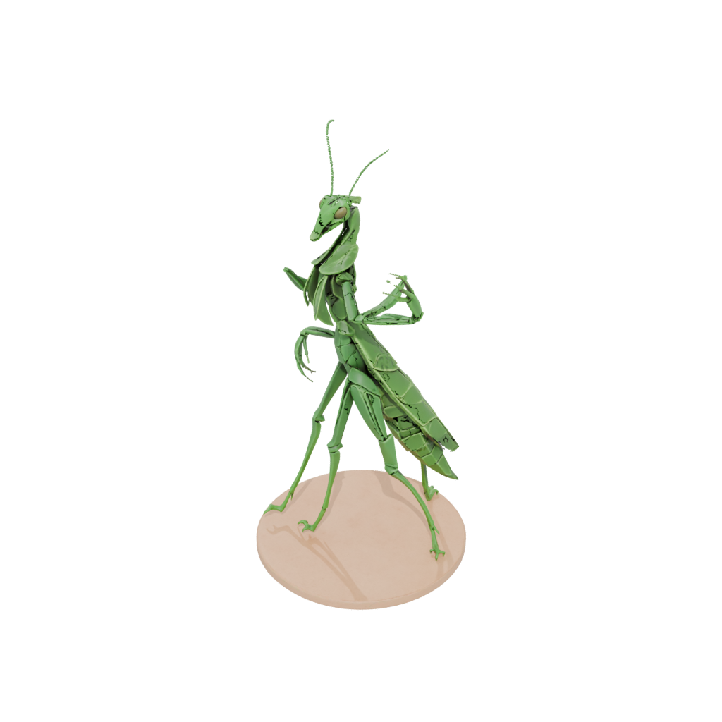 Mini Floral Flexi Praying Mantis