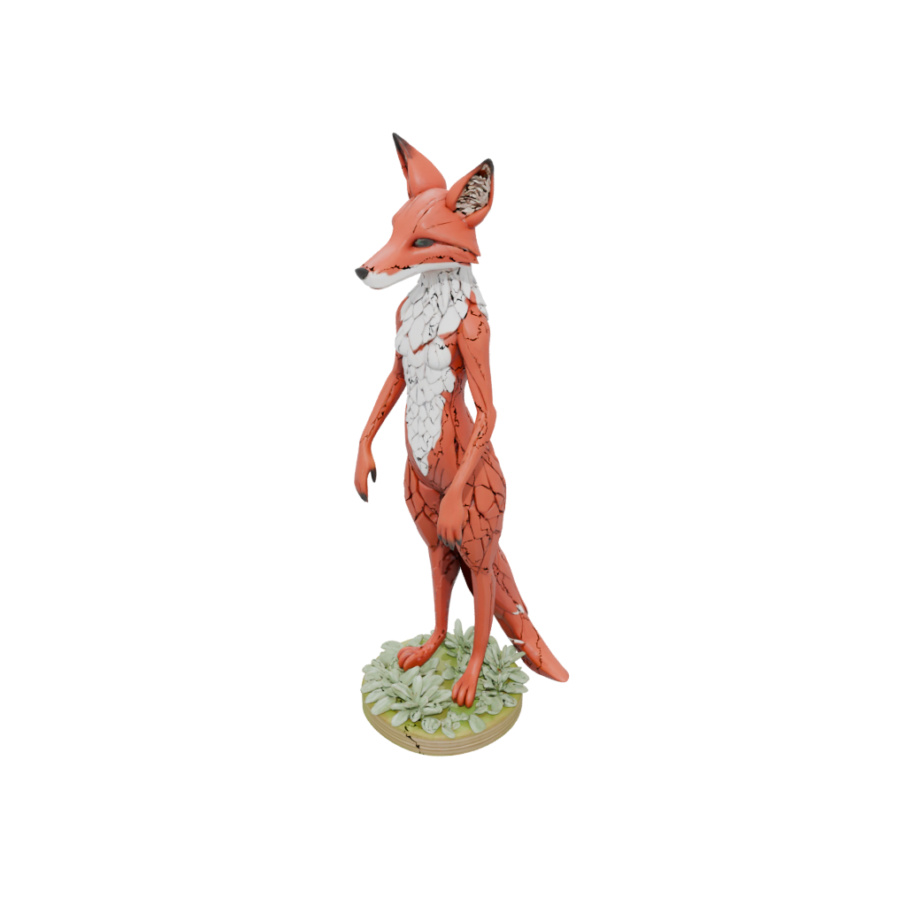 Mini Floral Flexi Red Fox