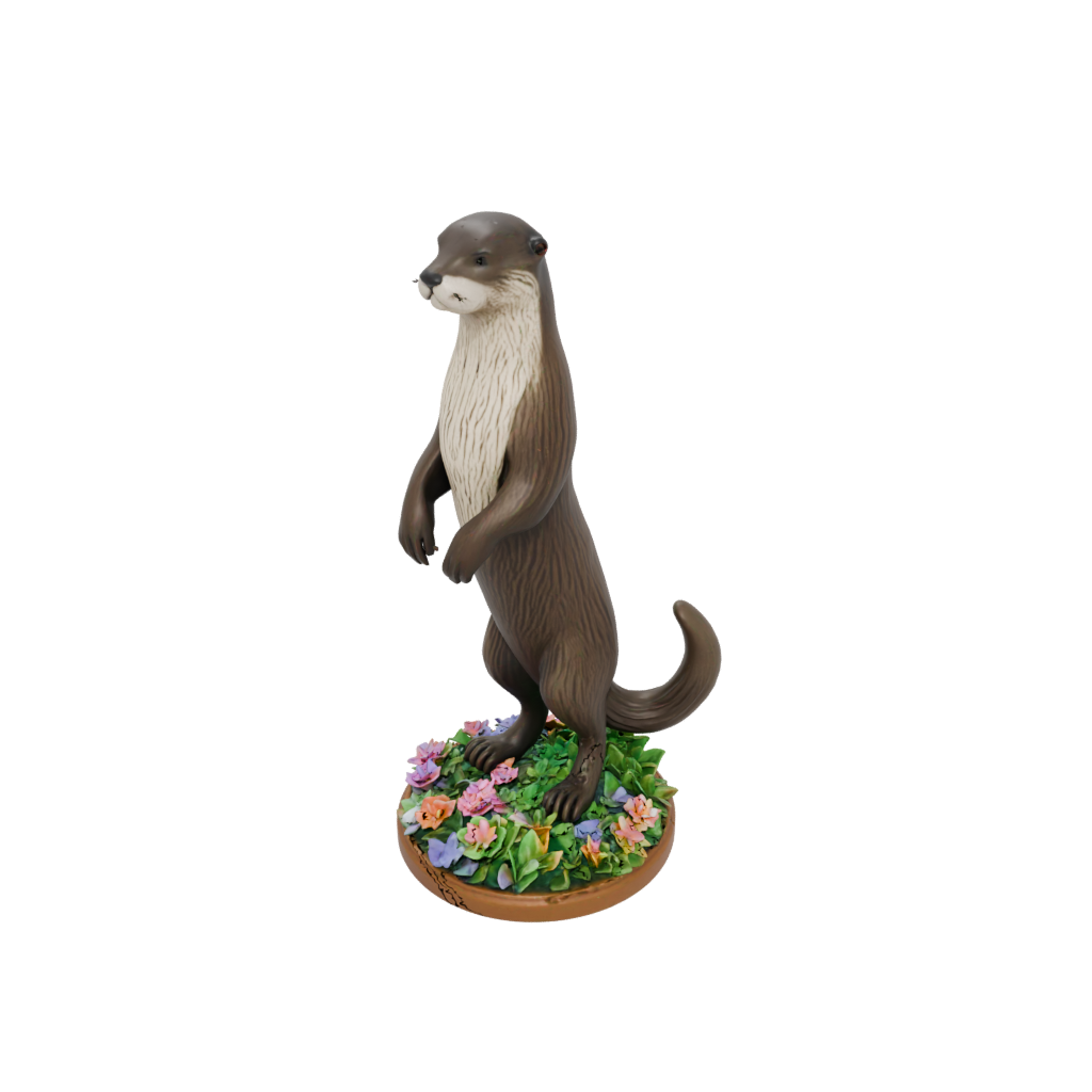 Mini Floral Flexi River Otter