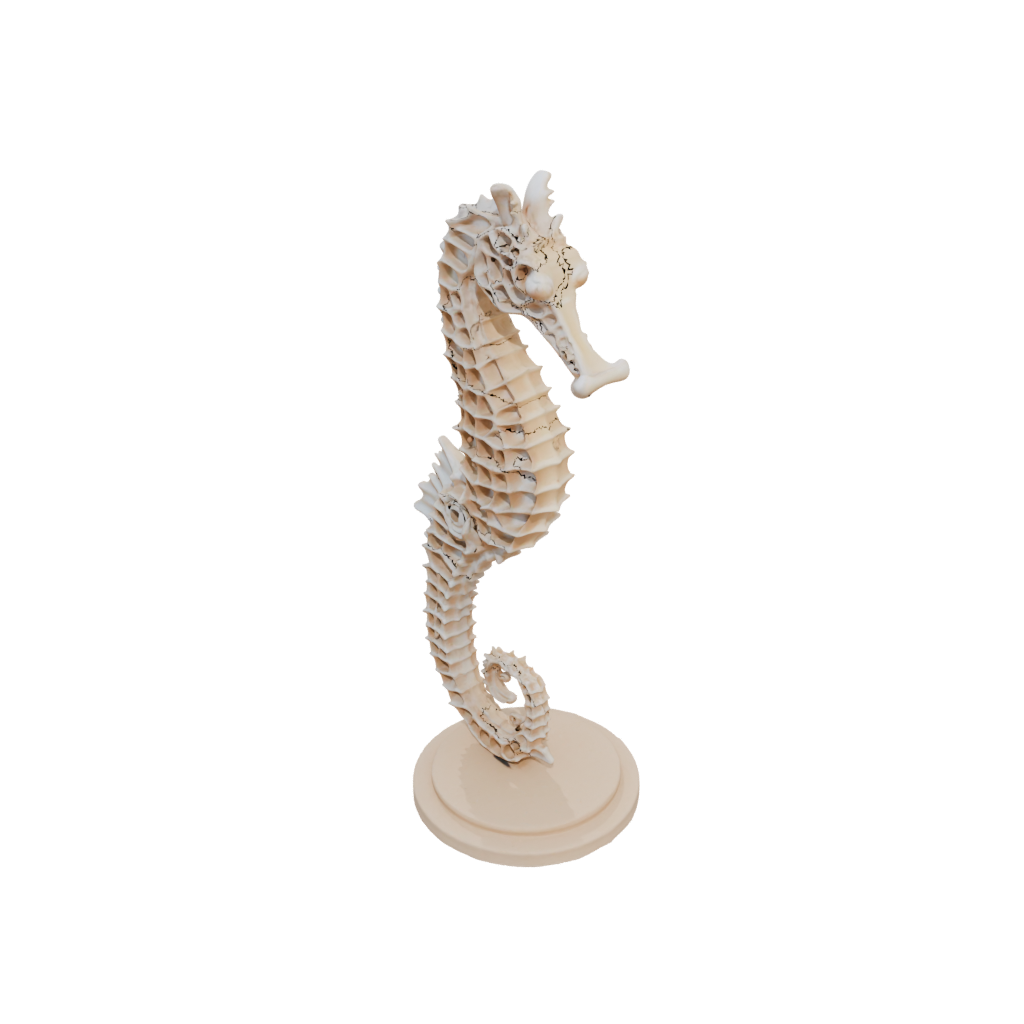 Mini Floral Flexi Seahorse