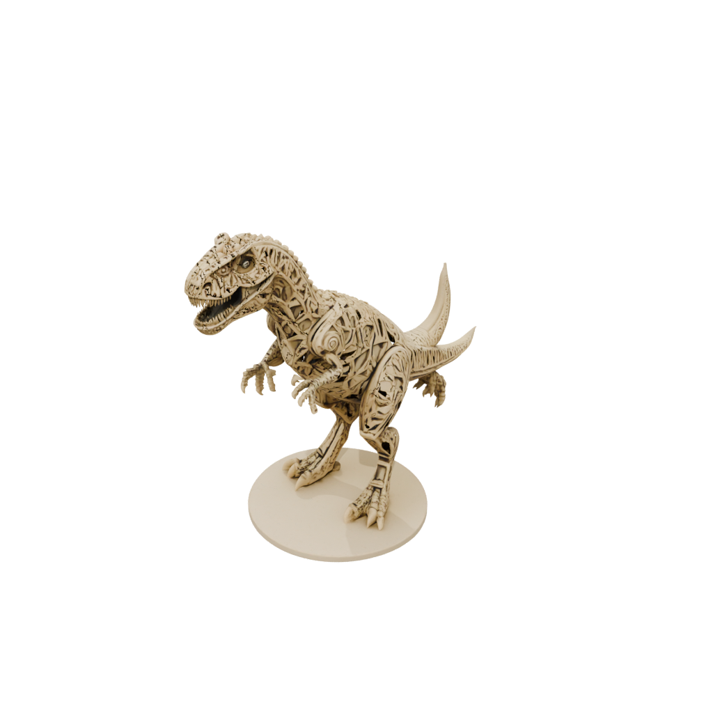 Mini Floral Flexi Tyrannosaurus Rex
