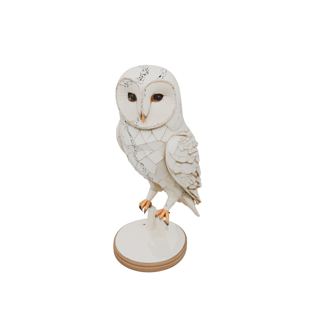 Mini Geo Flexi Barn Owl