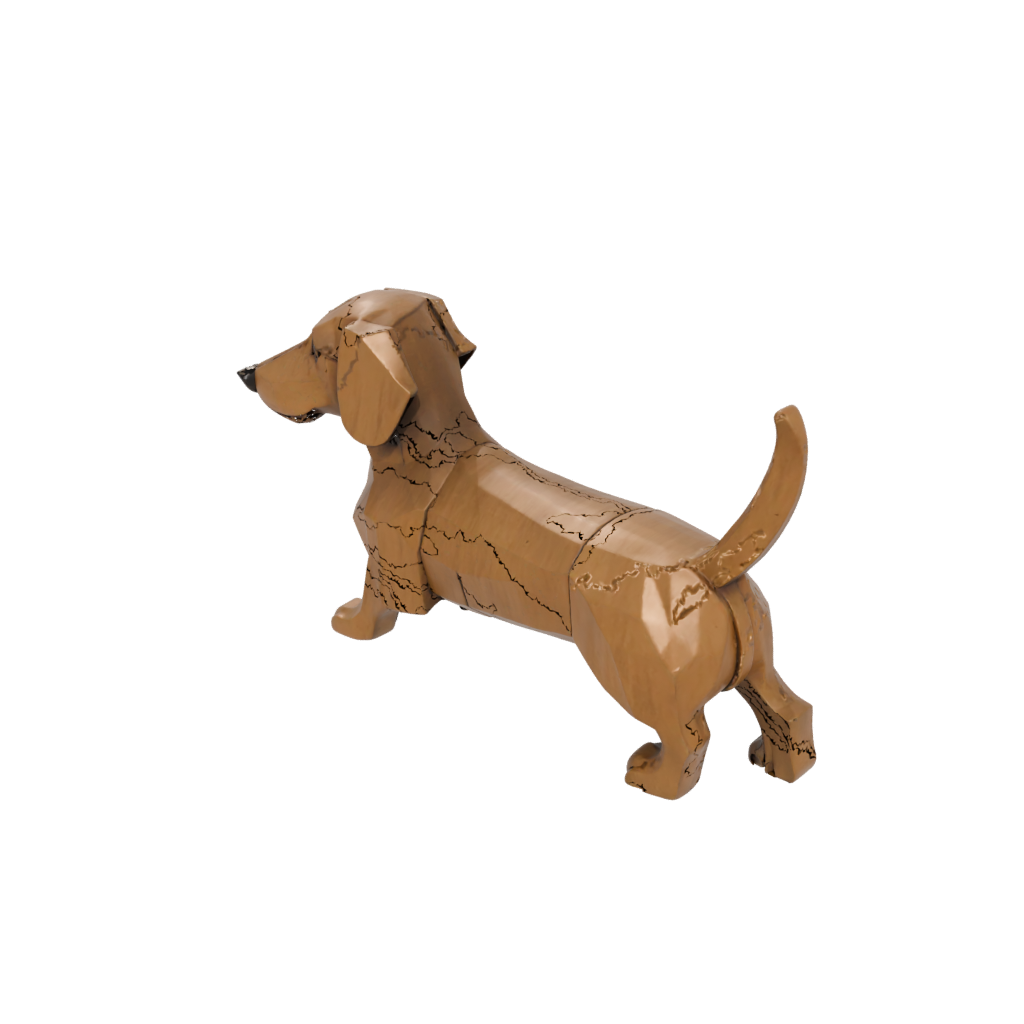 Mini Geo Flexi Dachshund Dog