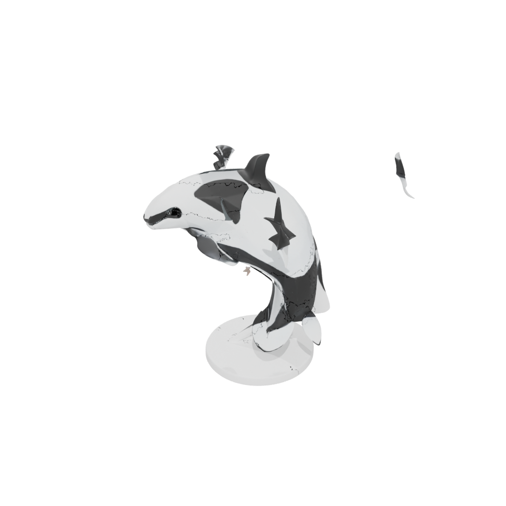 Mini Geo Flexi Orca Whale