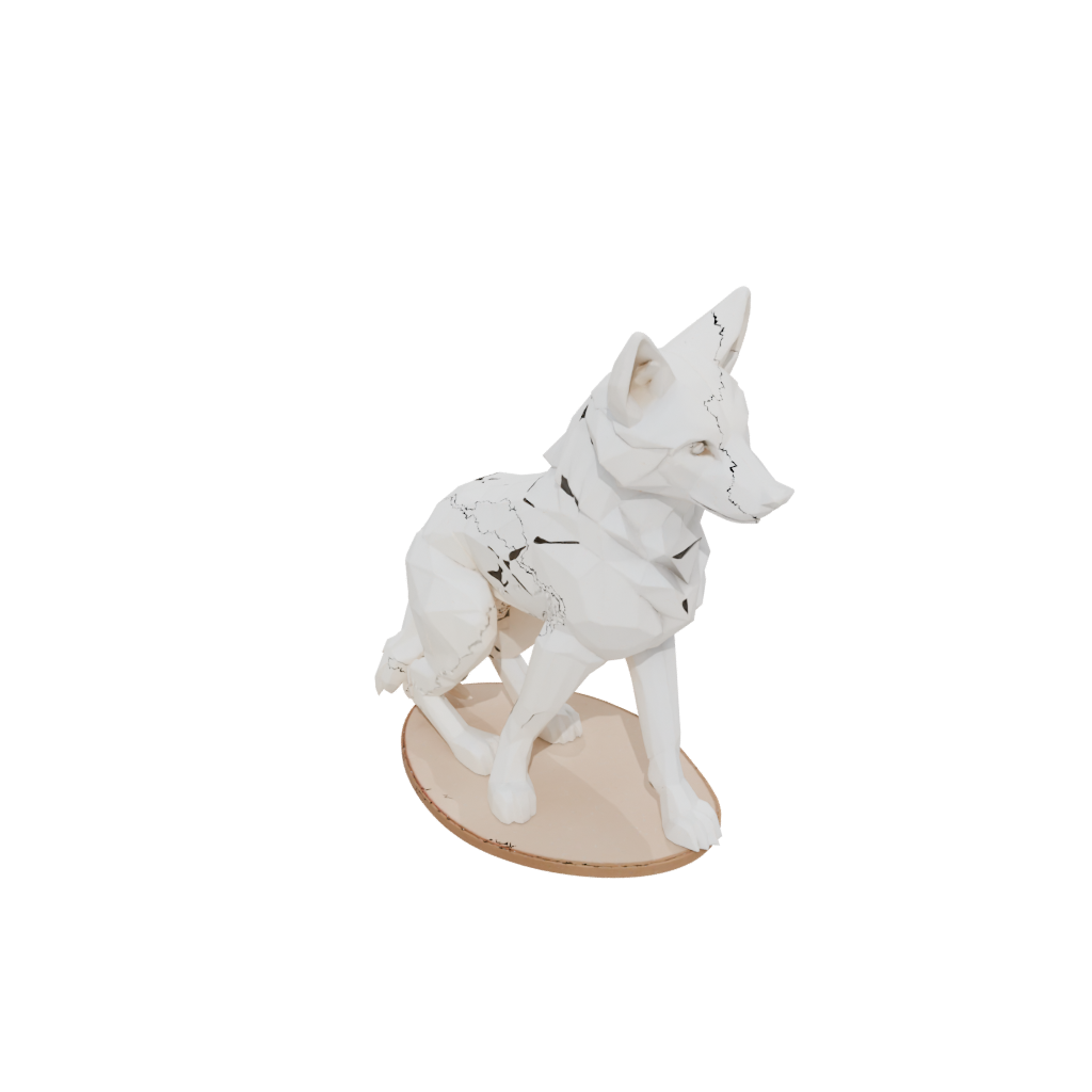 Mini Geo Flexi Wolf Pup