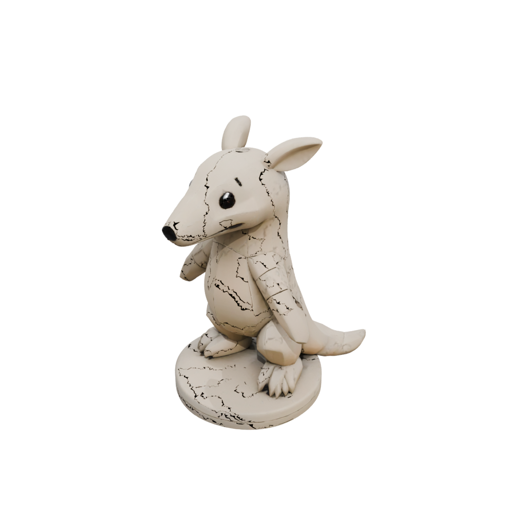 Mini Kawaii Flexi Anteater
