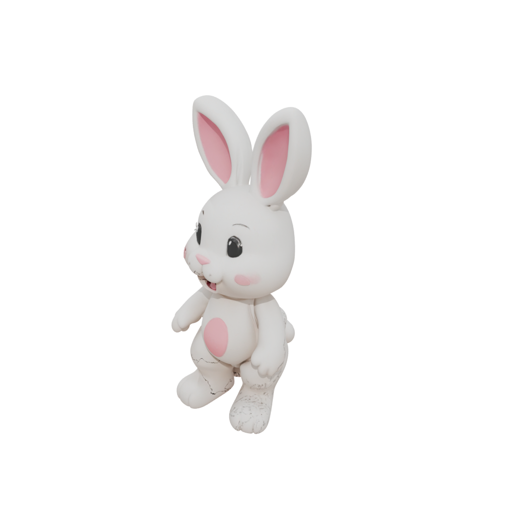 Mini Kawaii Flexi Bunny Rabbit