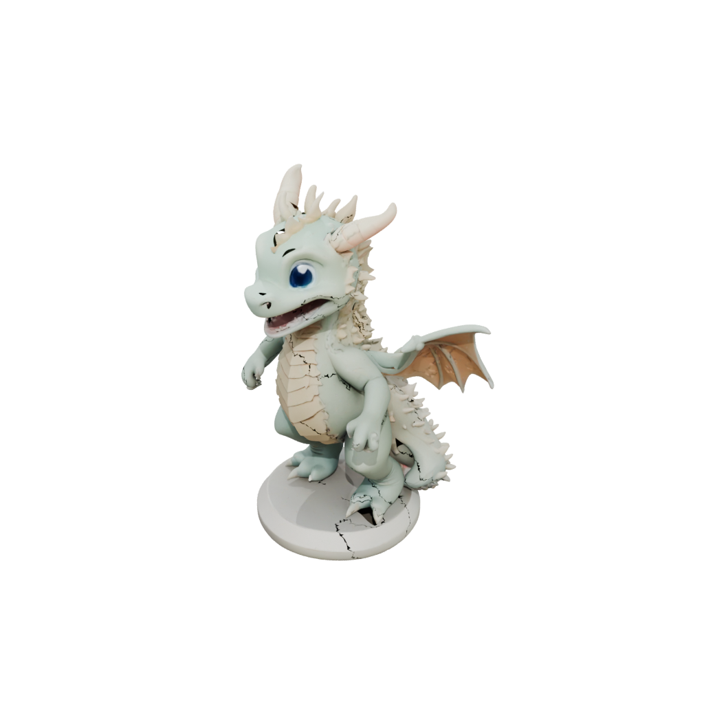 Mini Kawaii Flexi Dragon