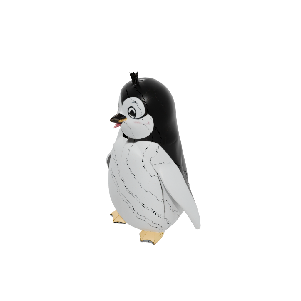 Mini Kawaii Flexi Emperor Penguin