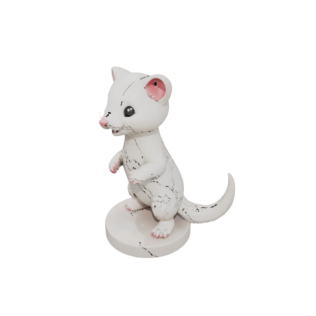 Mini Kawaii Flexi Ferret